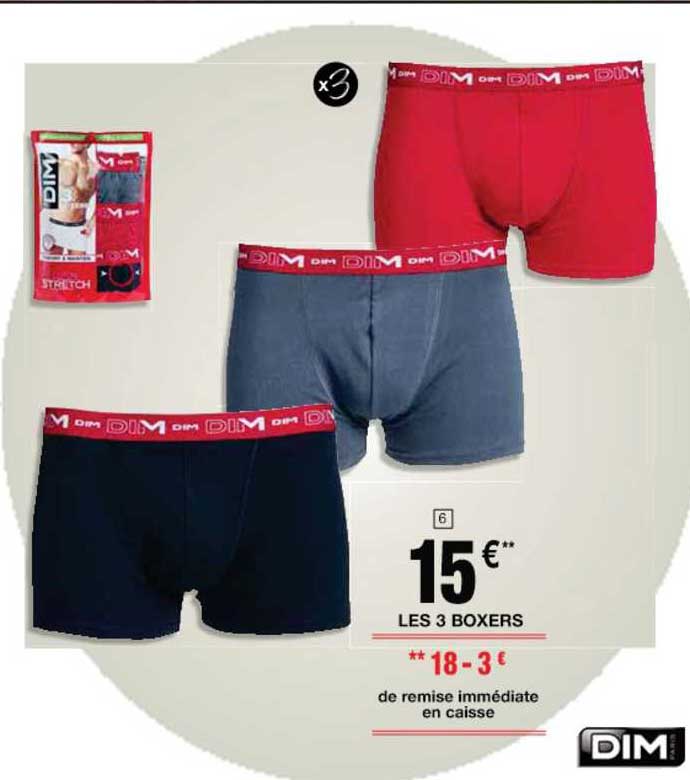 Les 3 Boxers Dim