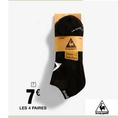 les 4 paires le coq sportif