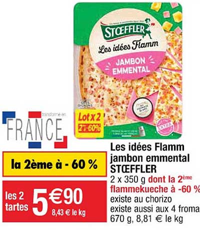 les idées flamm jambon emmental stoeffler