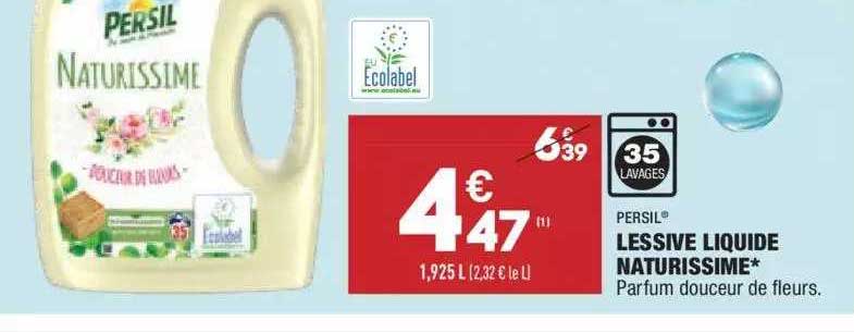 Lessive Liquide Naturissime Persil