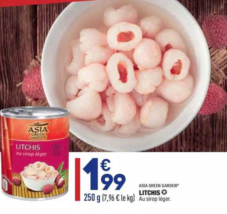 litchis asia green garden