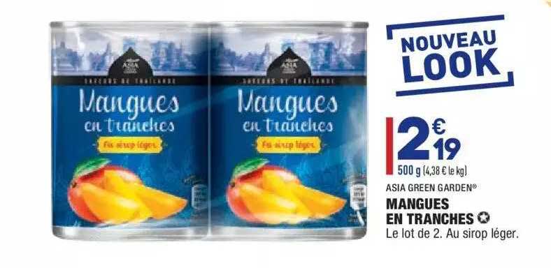 mangues en tranches asia green garden