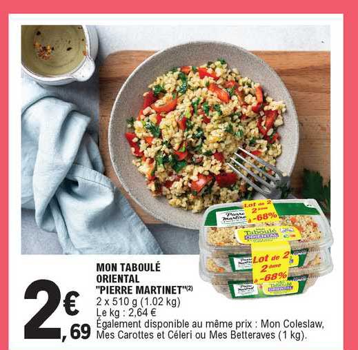 mon taboulé oriental "pierre marinet"