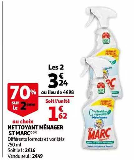 nettoyant ménager st marc
