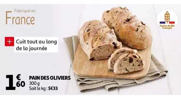 pain des oliviers