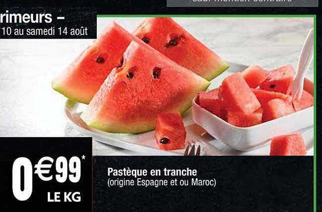Pastèque En Tranche