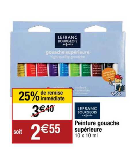 Peinture Gouache Supérieure Lefranc Bourgeois