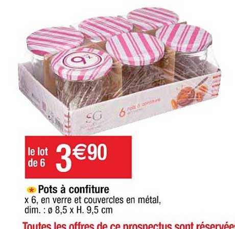 pots à confiture