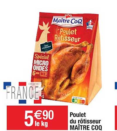 poulet du rôtisseur maître coq
