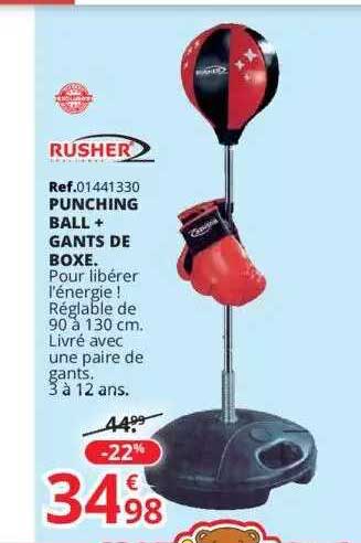 Punching Ball + Gants De Boxe