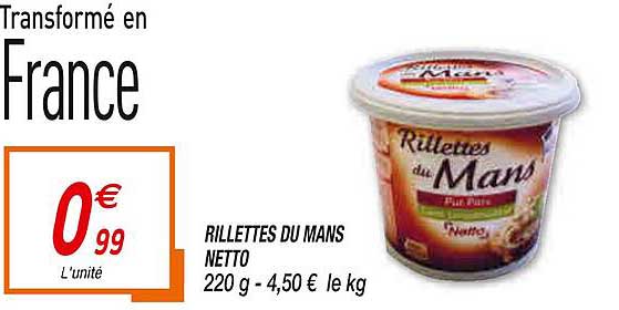 Rillettes Du Mans Netto