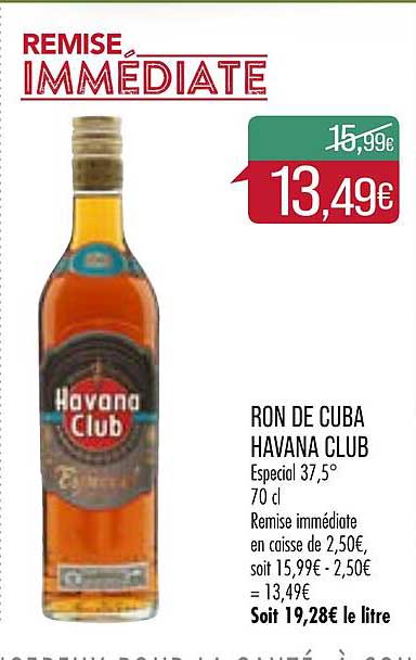 Ron De Cuba Havana Club
