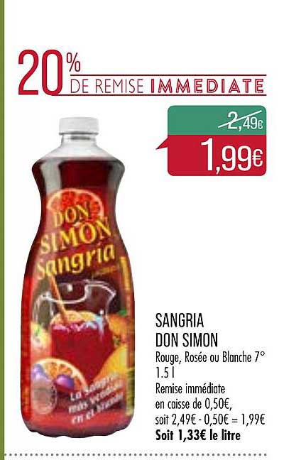 Sangria Don Simon