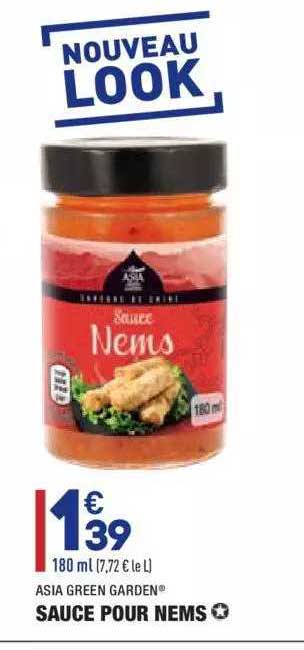 sauce pour nems asia green garden