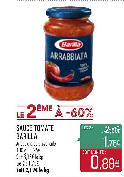Sauce Tomate Barilla