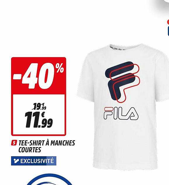 tee-shirt à manches courtes