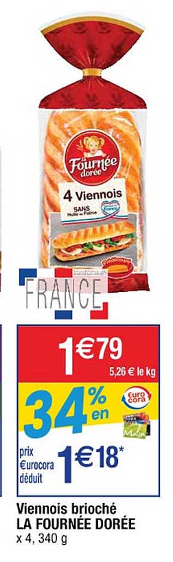 Viennois Brioché La Fournée Dorée