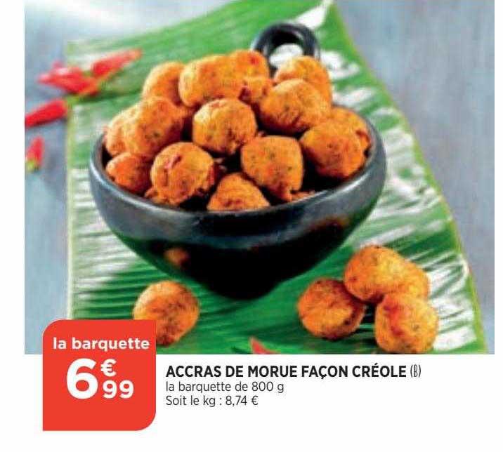 accras de morue façon créole