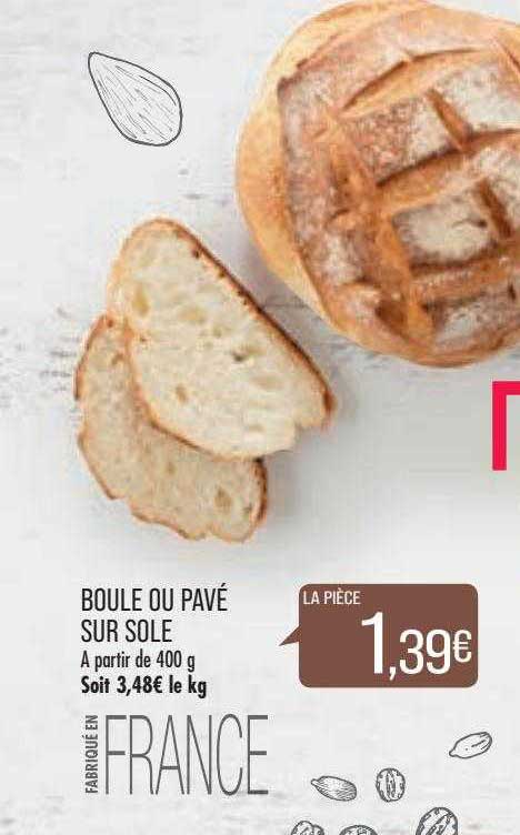 Boule Ou Pavé Sur Sole