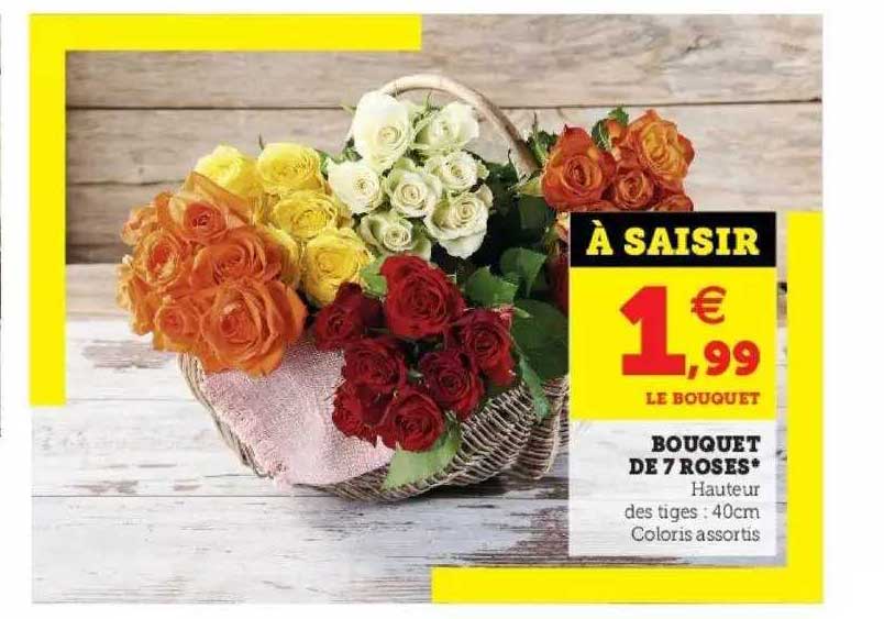 Bouquet De 7 Roses