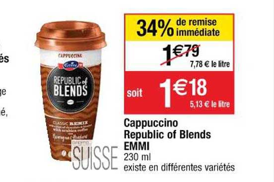 cappuccino republic of blends emmi