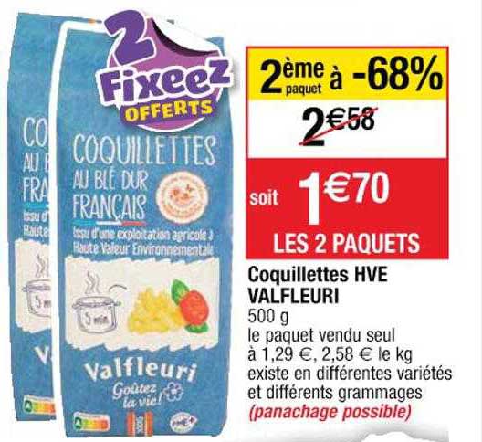 Coquillettes Hve Valfleuri