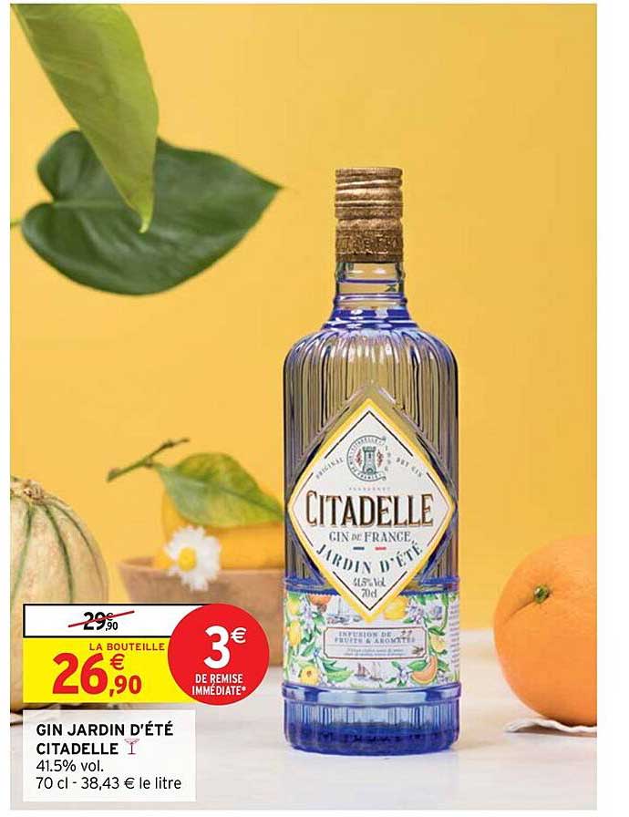 Gin Jardin D'été Citadelle