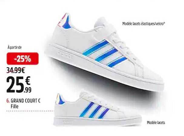 grand court c fille adidas