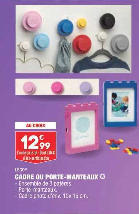 lego cadre ou porte-manteaux