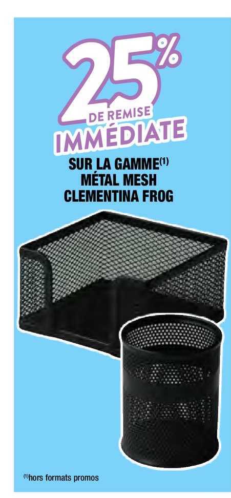 métal mesh clementina frog