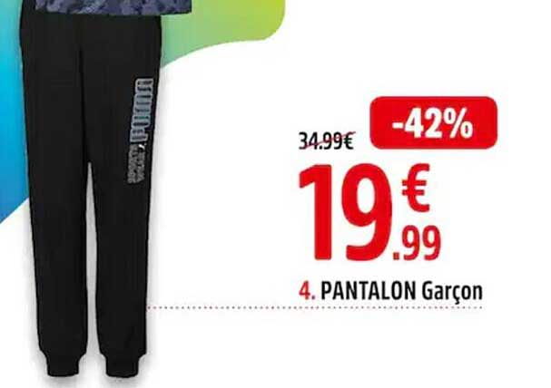 Pantalon Garçon Puma