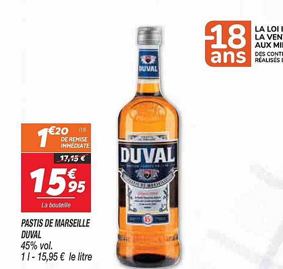 Pastis De Marseille Duval