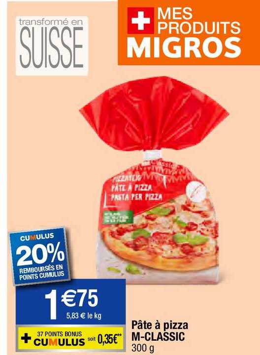 Pâte à Pizza M-classic