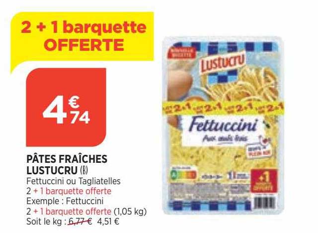 Pâtes Fraîches Lustucru