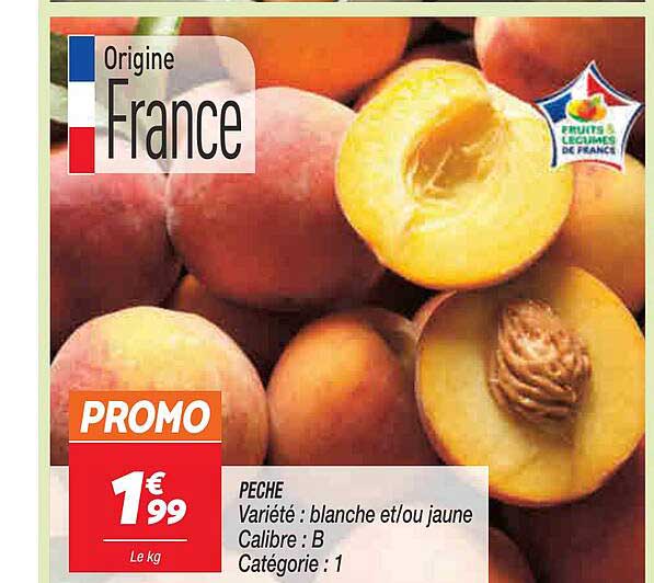 pêche blanche et-ou jaune