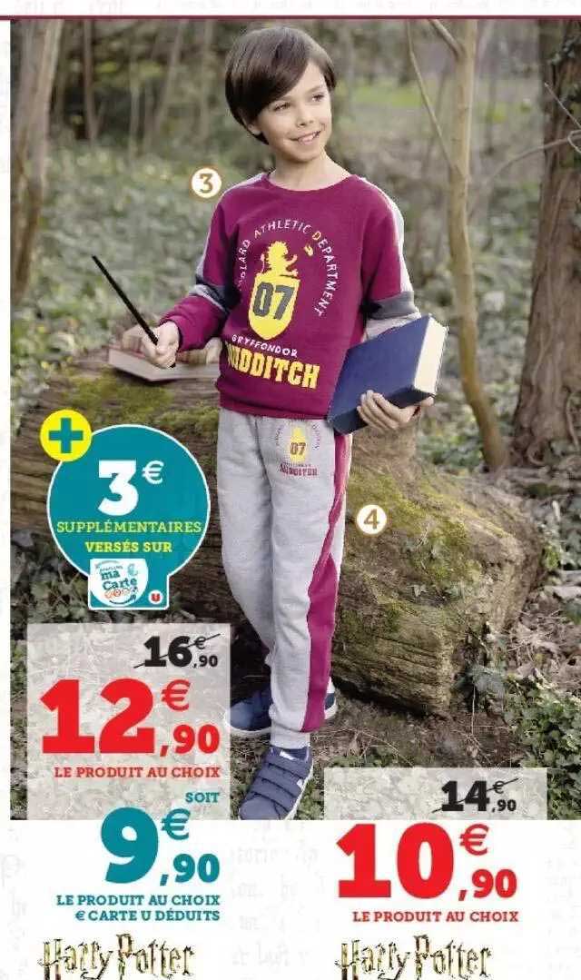 produit au choix harry potter