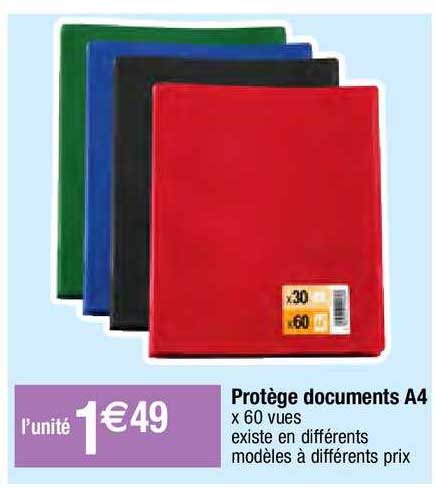 Protège Documents A4