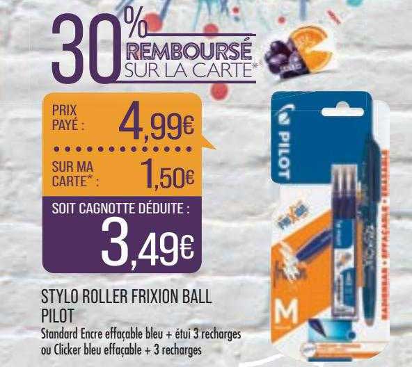 Stylo Roller Frixion Ball Pilot
