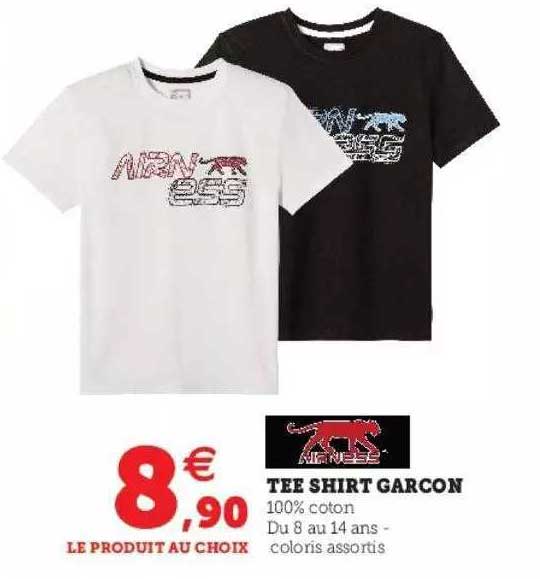 tee-shirt garçon airness