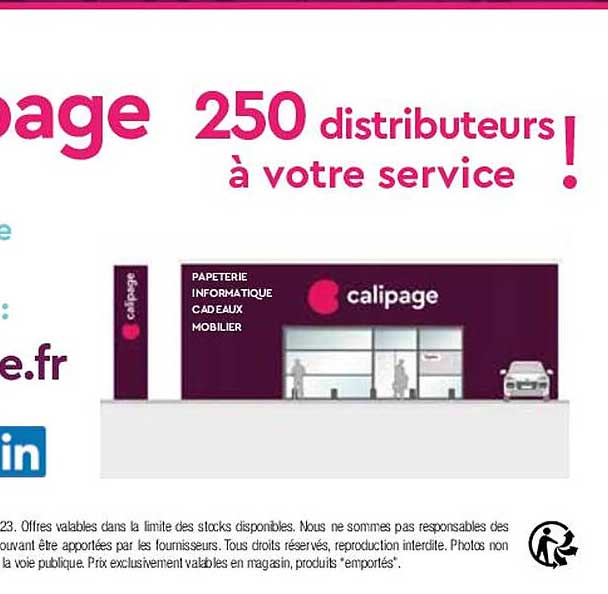 Papeterie Informatique Cadeaux Mobilier Calipage