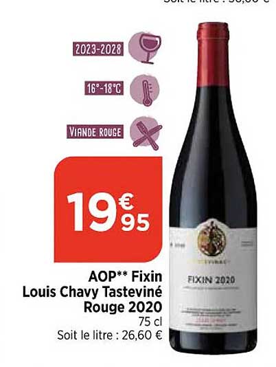 aop fixin louis chavy tasteviné rouge 2020