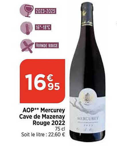 aop mercurey cave de mazenay rouge 2022