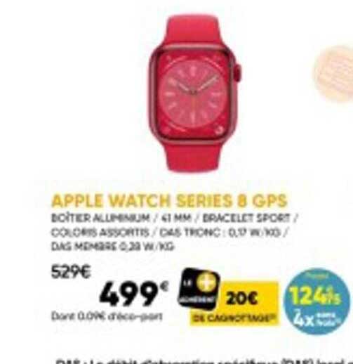 apple watch séries 8 gps