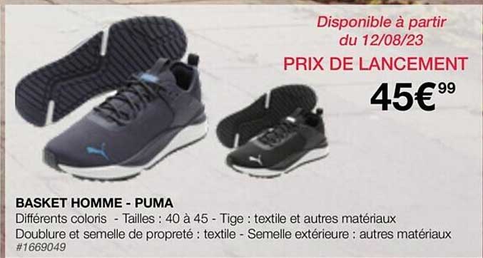 Basket Homme - Puma