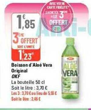 Boisson D'aloé Vera Original Okf