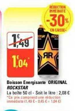 Boisson énergisante Original Rockstar