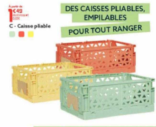 Caisse Pliable