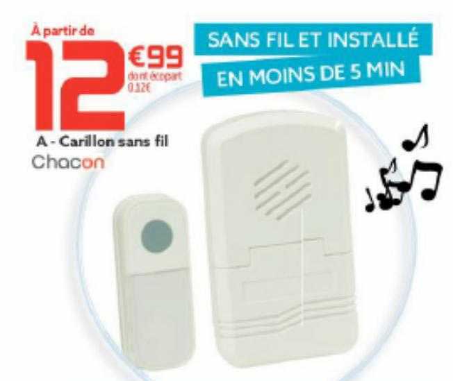 carillon sans fil chacon