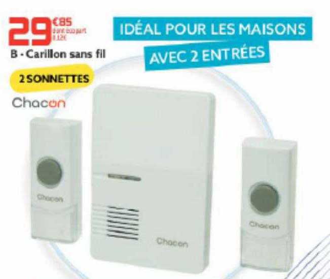 carillon sans fil chacon