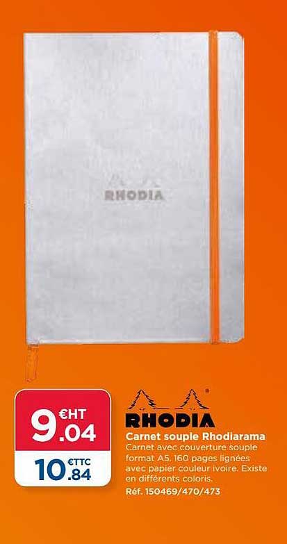Carnet Souple Rhodiarama
